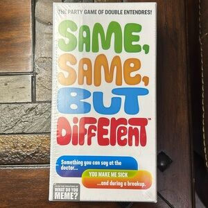 Same, Same, but Different game